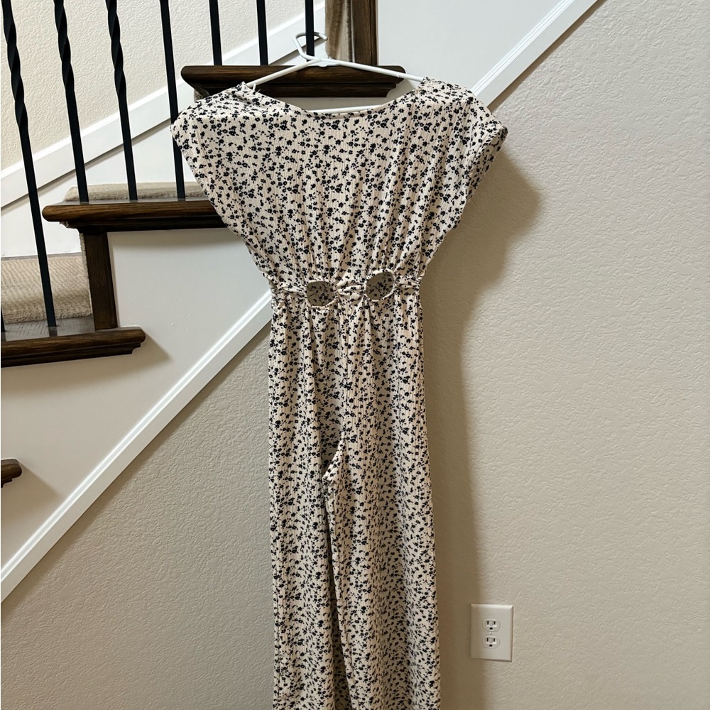 Zara White Sleeveless Sundress Maxi